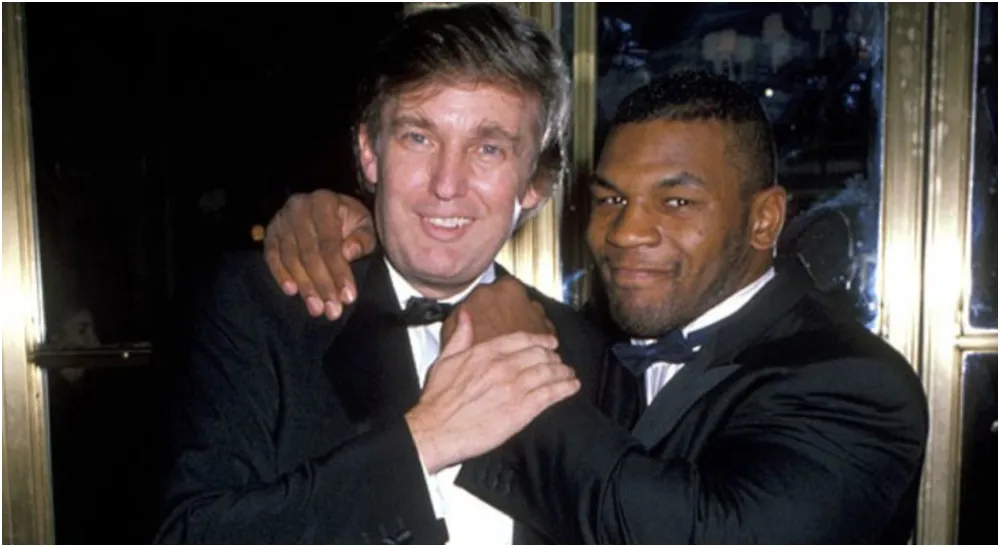 Donald Trump Hyller Mike Tyson Før Kampen mot Jake Paul