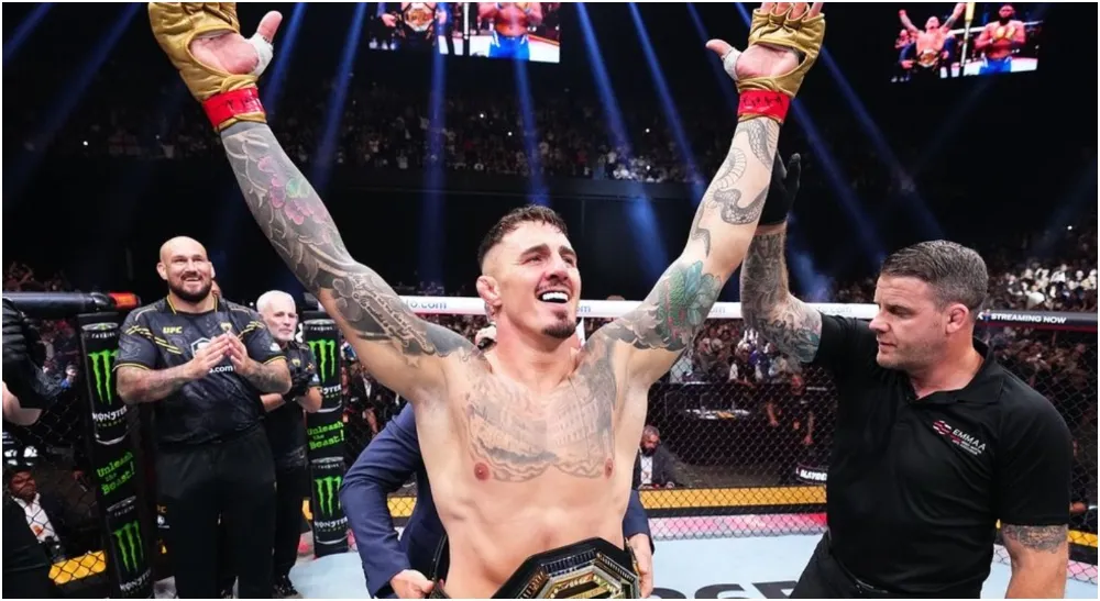 Aspinall om hovedkampen på UFC 309: “To gamle gubber”