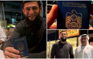 Khamzat Chimaev får statsborgerskap i De forente arabiske emirater