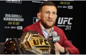 Merab Dvalishvili anklager Nurmagomedov for snarvei til tittelkamp