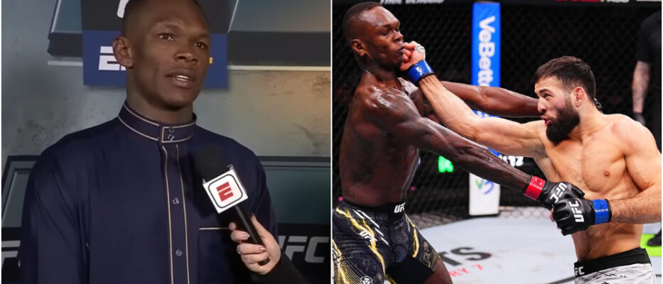 Israel Adesanya uttaler seg etter tapet mot Imavov: “Skuffet”