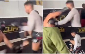 Video: Kevin Lee brutalt slått ned på trening – reagerer på lekket video