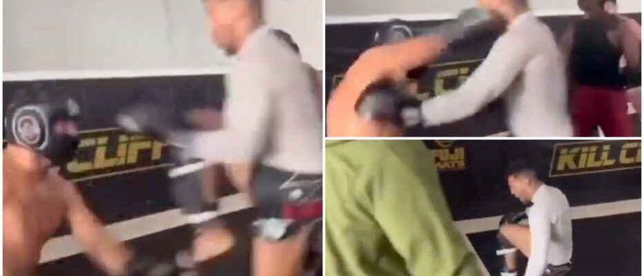 Video: Kevin Lee brutalt slått ned på trening – reagerer på lekket video