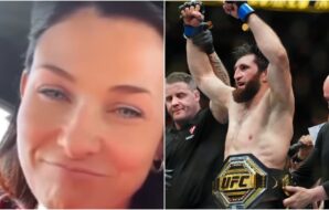 Alex Pereiras eks-forlovede feirer hans nederlag på UFC 313