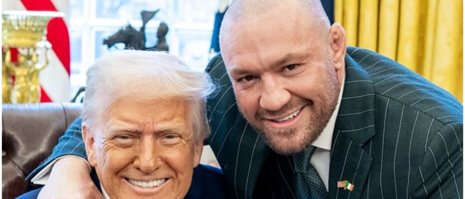 Conor McGregor i Det hvite hus: “DET ER EN SKANDALE”