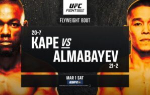 UFC Fight Night: Kape vs. Almabayev – Resultater og høydepunkter