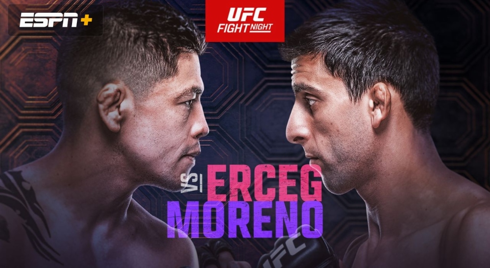UFC på ESPN: Moreno vs. Erceg