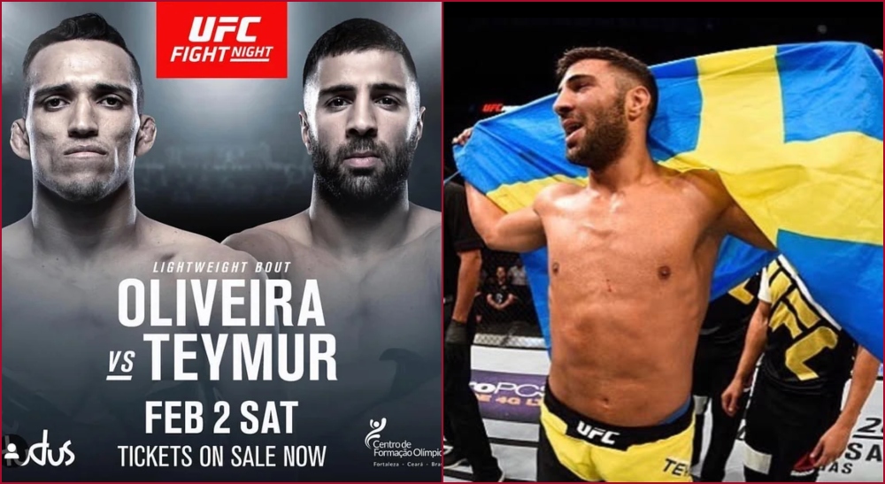 David Teymur antyder UFC-comeback