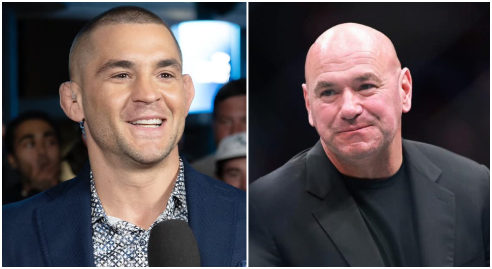 Dustin Poirier Dana White
